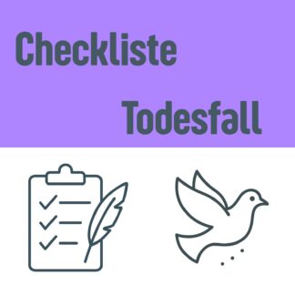 Checklisten Todesfall