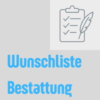 Wunschliste Bestattung